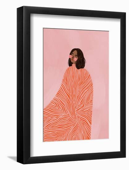 The Woman with the Swirls-Bea Muller-Framed Photographic Print