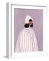 The Woman with the White Hat-Bea Muller-Framed Photographic Print