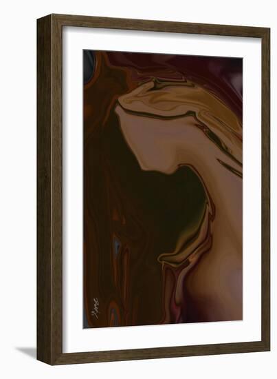 The Woman-Rabi Khan-Framed Art Print