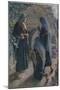 The Women at the Sepulchre, Illustration from 'Women of the Bible', Published by the Religious…-Harold Copping-Mounted Giclee Print