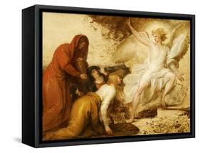 The Women at the Sepulchre; or the Angel at the Tomb of Christ-Benjamin West-Framed Stretched Canvas