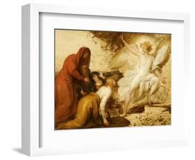 The Women at the Sepulchre; or the Angel at the Tomb of Christ-Benjamin West-Framed Giclee Print