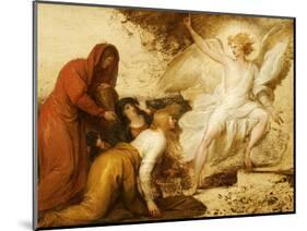 The Women at the Sepulchre; or the Angel at the Tomb of Christ-Benjamin West-Mounted Giclee Print