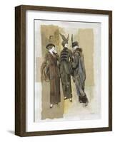 The Women I-Augustine-Framed Giclee Print