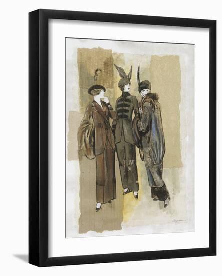 The Women I-Augustine-Framed Giclee Print