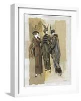 The Women I-Augustine-Framed Giclee Print