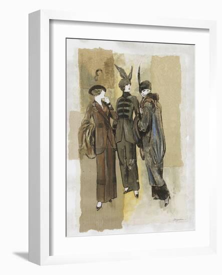 The Women I-Augustine-Framed Giclee Print