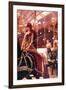 The Women In The Cars-James Tissot-Framed Art Print