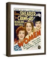 The Women, Joan Crawford, Norma Shearer, Rosalind Russell, 1939-null-Framed Art Print