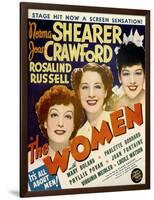 The Women, Joan Crawford, Norma Shearer, Rosalind Russell, 1939-null-Framed Art Print