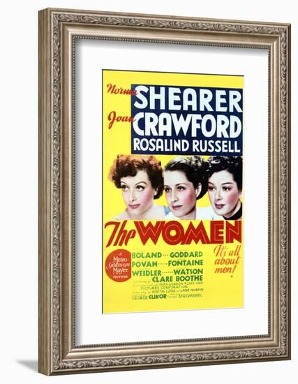 The Women - Movie Poster Reproduction-null-Framed Photo