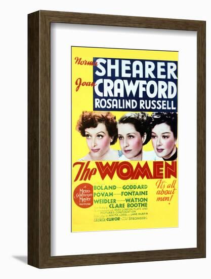 The Women - Movie Poster Reproduction-null-Framed Photo