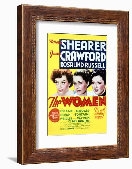 The Women - Movie Poster Reproduction-null-Framed Photo