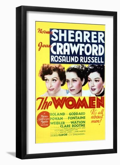 The Women - Movie Poster Reproduction-null-Framed Photo