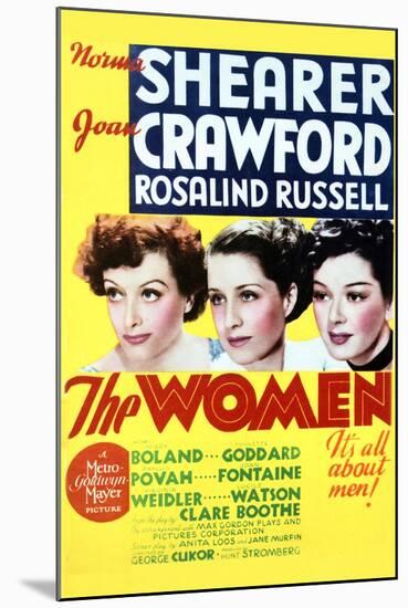 The Women - Movie Poster Reproduction-null-Mounted Photo