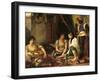 The Women of Algiers in Their Apartment, 1834-Eugene Delacroix-Framed Giclee Print