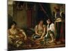 The Women of Algiers in Their Apartment-Eugene Delacroix-Mounted Giclee Print