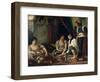 The Women of Algiers in their Apartment-Eugene Delacroix-Framed Giclee Print