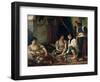 The Women of Algiers in their Apartment-Eugene Delacroix-Framed Giclee Print