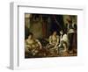 The Women of Algiers in their Apartment-Eugene Delacroix-Framed Giclee Print