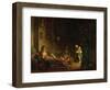 The Women of Algiers in Their Harem, 1847-49-Eugene Delacroix-Framed Giclee Print