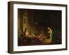 The Women of Algiers in Their Harem, 1847-49-Eugene Delacroix-Framed Giclee Print