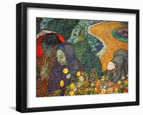 The Women of Arles (Memories of the Garden at Etten), 1888-Vincent van Gogh-Framed Giclee Print