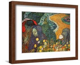 The Women of Arles (Memories of the Garden at Etten), 1888-Vincent van Gogh-Framed Giclee Print