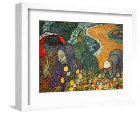 The Women of Arles (Memories of the Garden at Etten), 1888-Vincent van Gogh-Framed Giclee Print