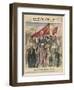 The Women of Cairo Demonstrate Their Rights-Andre Galland-Framed Art Print