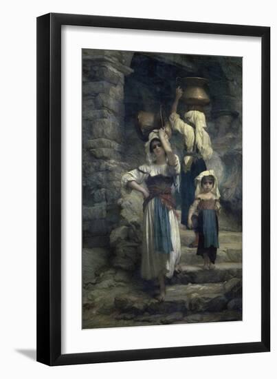 The Women of Cervaria-Ernest Antoine Hebert-Framed Giclee Print