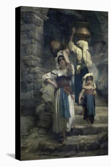 The Women of Cervaria-Ernest Antoine Hebert-Stretched Canvas