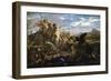 The Women of Gaul, C1827-1893-Auguste Barthelemy Glaize-Framed Premium Giclee Print