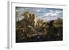 The Women of Gaul, C1827-1893-Auguste Barthelemy Glaize-Framed Giclee Print