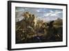 The Women of Gaul, C1827-1893-Auguste Barthelemy Glaize-Framed Giclee Print