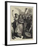 The Women of Paris-Sir James Dromgole Linton-Framed Giclee Print