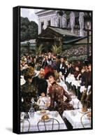 The Women of The Artist-James Tissot-Framed Stretched Canvas