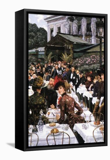 The Women of The Artist-James Tissot-Framed Stretched Canvas