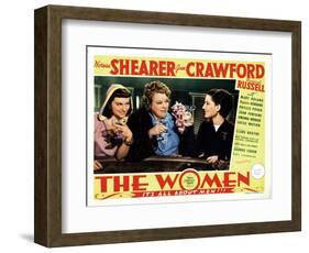 The Women, Paulette Goddard, Mary Boland, Norma Shearer, 1939-null-Framed Art Print