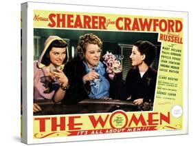 The Women, Paulette Goddard, Mary Boland, Norma Shearer, 1939-null-Stretched Canvas