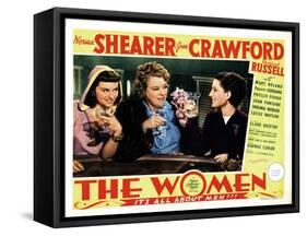 The Women, Paulette Goddard, Mary Boland, Norma Shearer, 1939-null-Framed Stretched Canvas