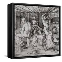 The Women's Bath, 1496-Albrecht Dürer-Framed Stretched Canvas