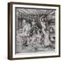 The Women's Bath, 1496-Albrecht Dürer-Framed Premium Giclee Print