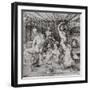 The Women's Bath, 1496-Albrecht Dürer-Framed Premium Giclee Print