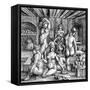 The Women's Bath-Albrecht Dürer-Framed Stretched Canvas