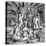 The Women's Bath-Albrecht Dürer-Stretched Canvas