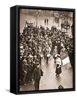 The Women's Social and Political Union Fife and Drum Band Out for the First Time, 13th May 1909-null-Framed Stretched Canvas