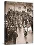 The Women's Social and Political Union Fife and Drum Band Out for the First Time, 13th May 1909-null-Stretched Canvas