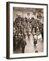 The Women's Social and Political Union Fife and Drum Band Out for the First Time, 13th May 1909-null-Framed Photographic Print