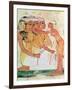 The Women's Toilet, from the Tomb of Nakht, New Kingdom, circa 1400 BC (Wall Painting)-null-Framed Giclee Print